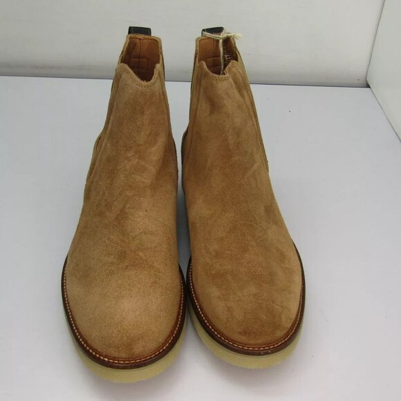 NEW SHOE THE BEAR Mens KIP Chelsea Boots Suede Flat Pull-On Lined Comfort